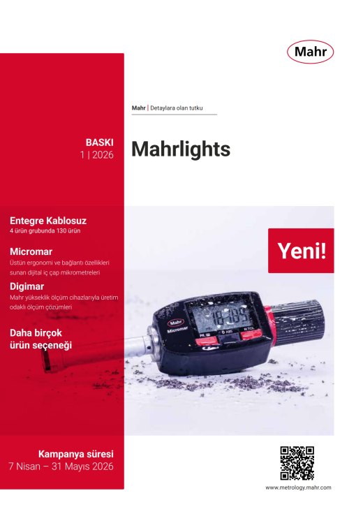 MAHR Mahrlights 1|2026 kataloğu