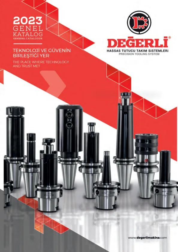 DEĞERLİ Makina hassas takım tutucu kataloğu